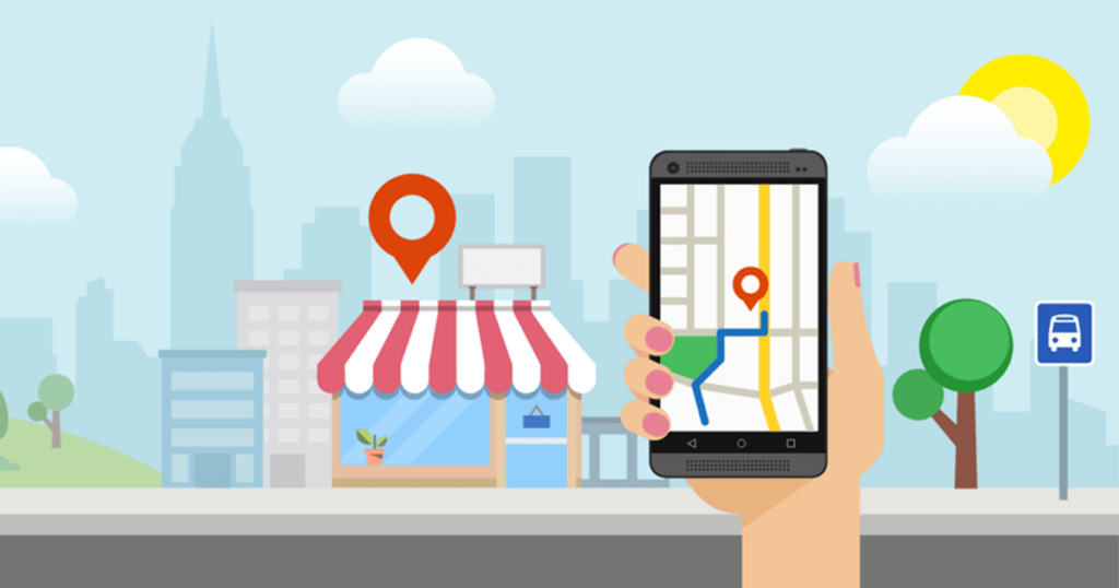Google meu negócio, smartphone